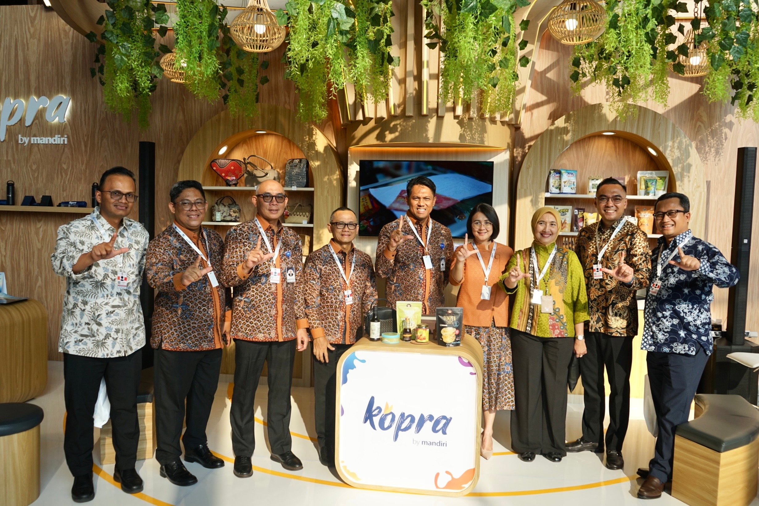 Bank Mandiri Perkuat Peran Sebagai Mitra Strategis Pemerintah Lewat Akselerasi Ekspor Digital di TEI 2025