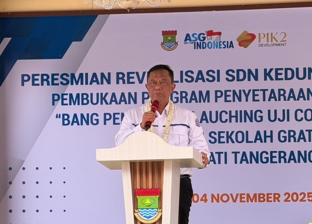 ASG Dukung Pendidikan Tangerang: Sekolah Dibangun, Akses Siswa Dipermudah