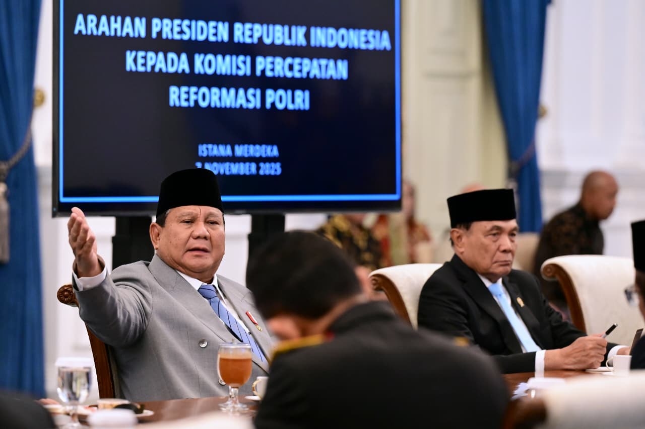 Presiden Prabowo Beri Arahan kepada Komisi Reformasi Polri: Tugas Berat, Tapi Mulia untuk Bangsa
