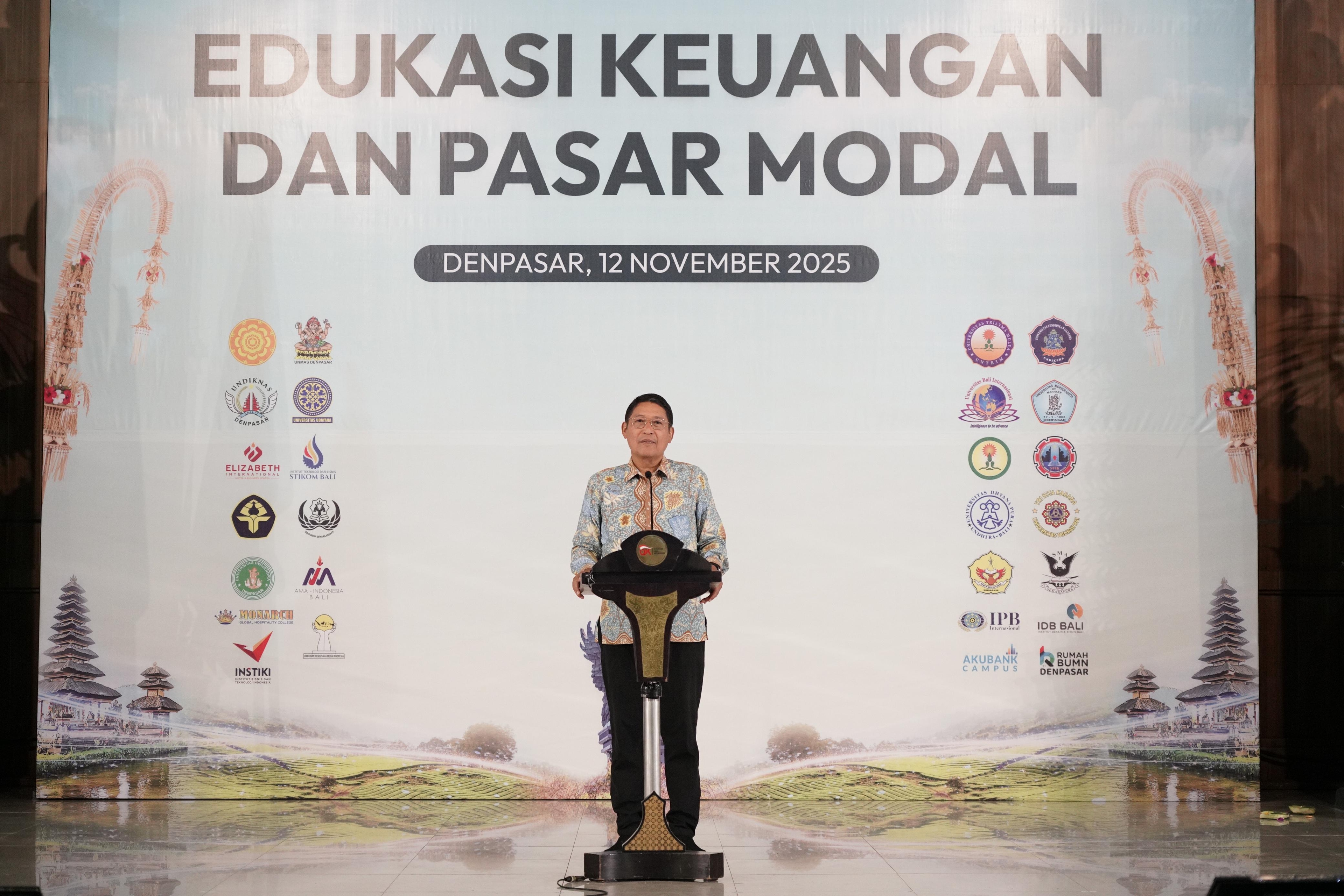 OJK Dorong Bali Jadi Pusat Literasi dan Inklusi Keuangan Nasional