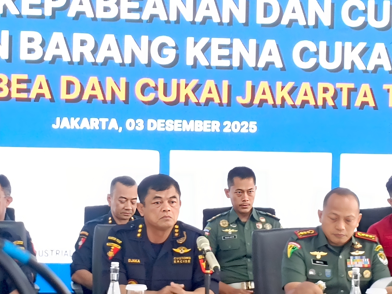 Bea Cukai Jakarta Musnahkan Rokok dan Miras Ilegal Senilai Rp26 M