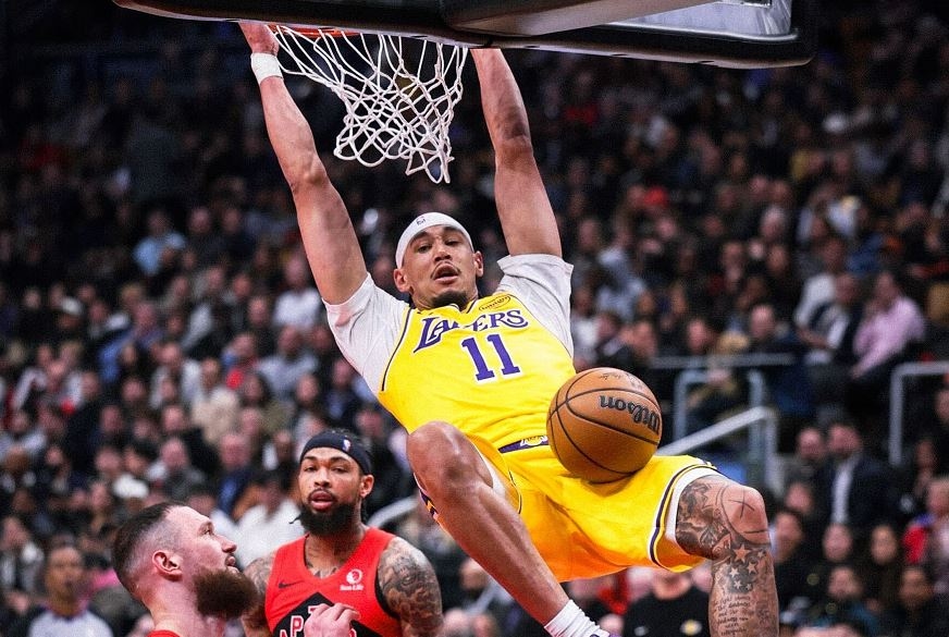 NBA Hari Ini: Lakers Menang Dramatis, Rui Hachimura Jadi Penentu di Detik Terakhir