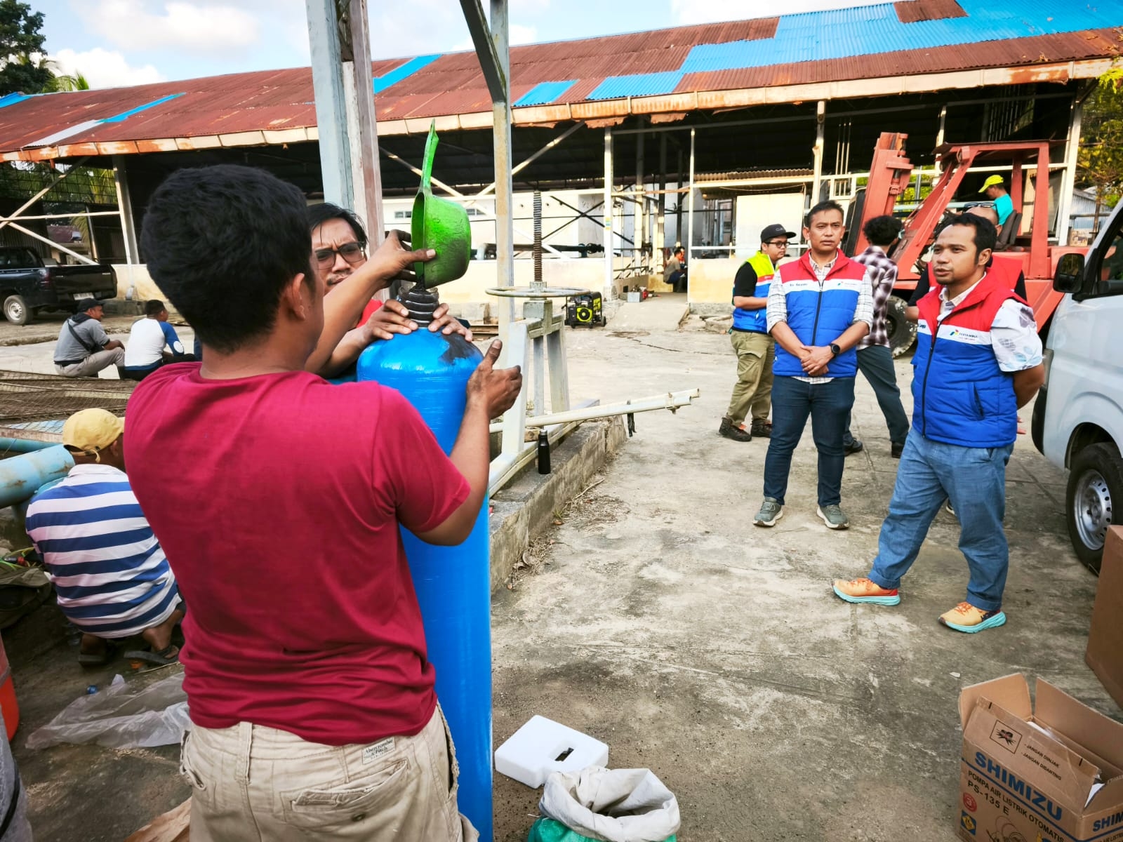Amankan Pasokan LPG di Sumatera, Tim Siaga Bencana Kementerian ESDM Lakukan Distribusi Laut–Darat