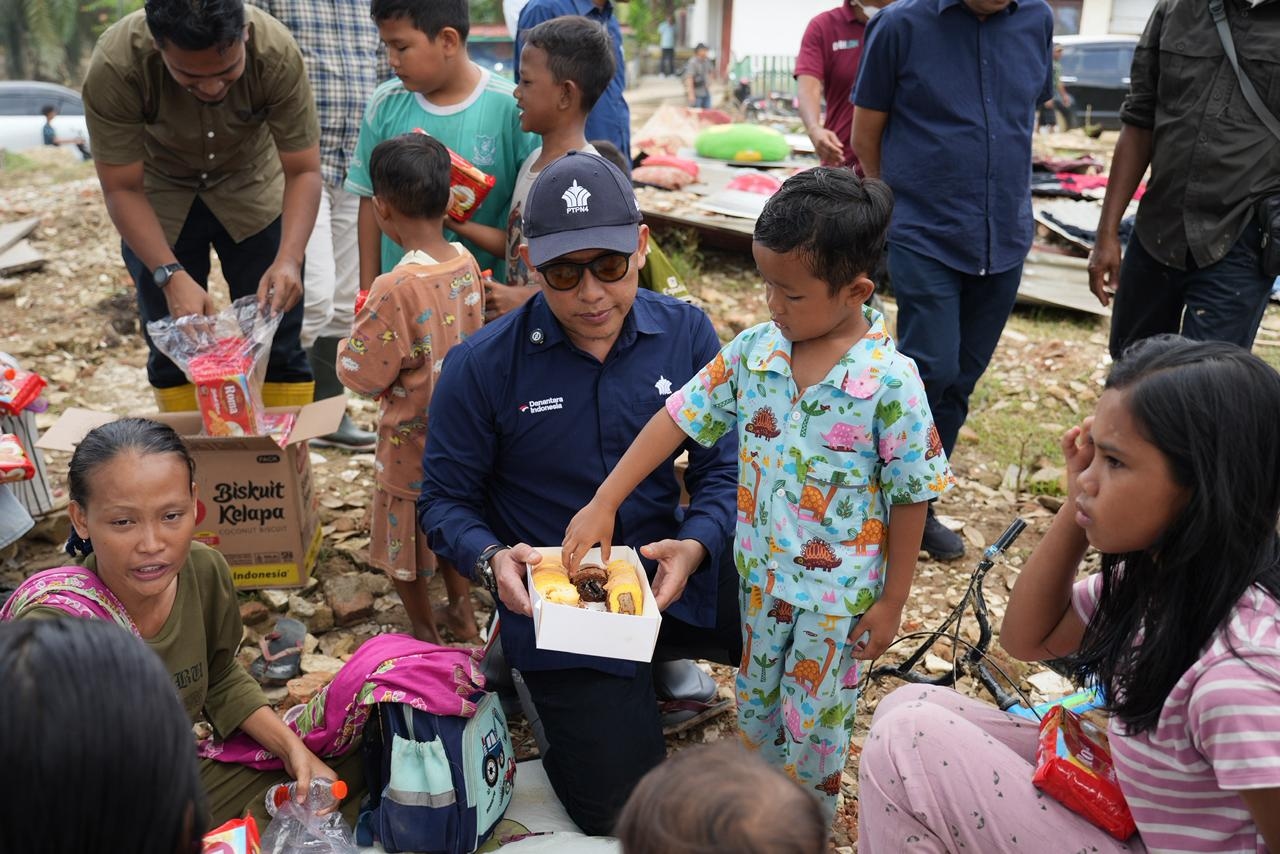 Bupati Aceh Tamiang Puji Respons Cepat PalmCo Bantu Korban Banjir