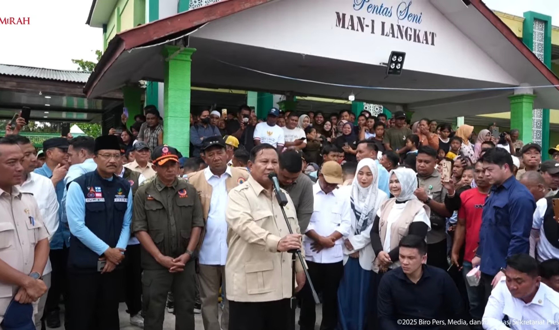Jelang Libur Nataru, Prabowo Minta Peringatan Dini BMKG Jadi Perhatian Serius