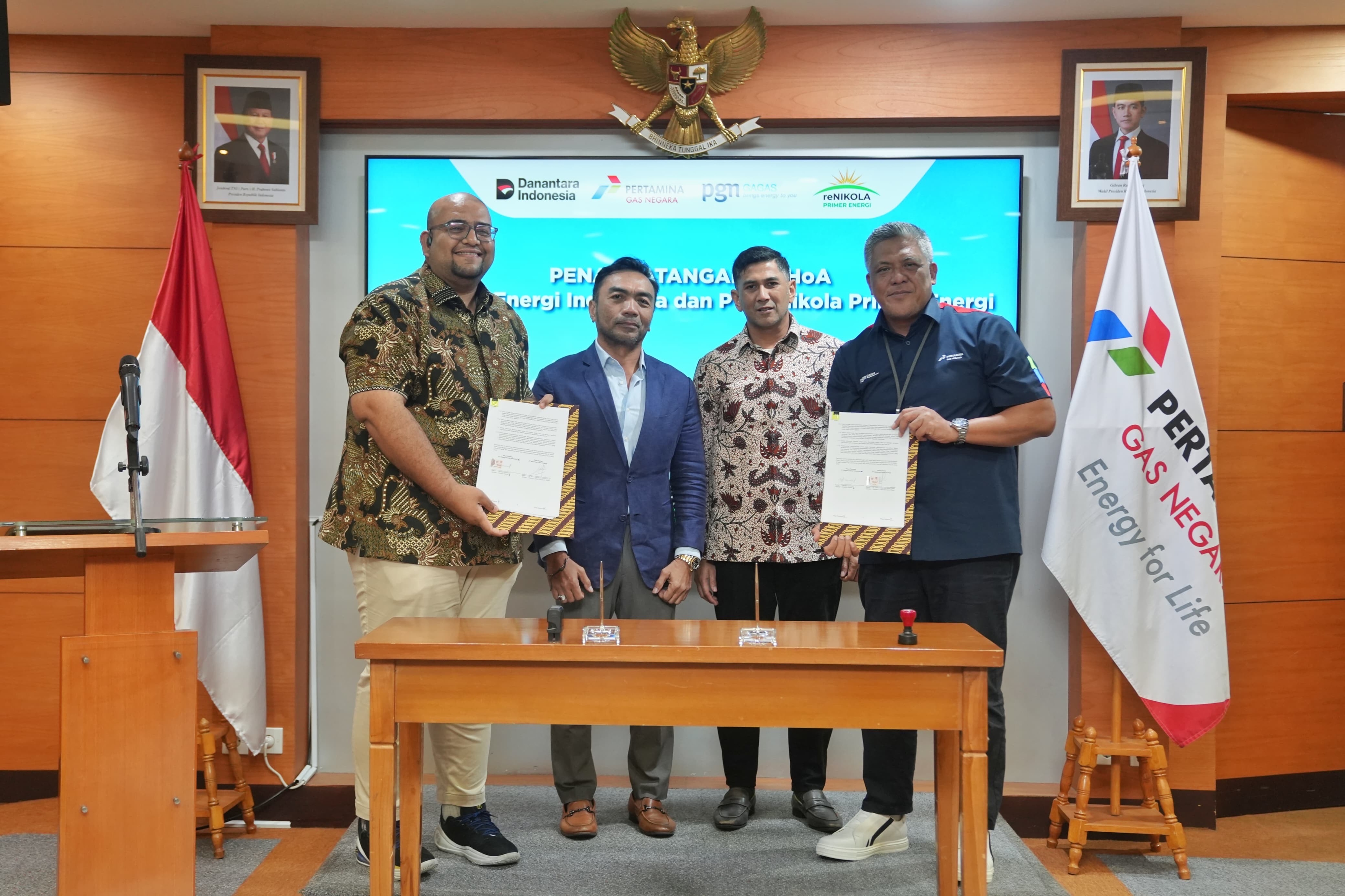PGN Gagas Gandeng Renikola Kembangkan Compressed Biomethane Gas di Sumatera Utara