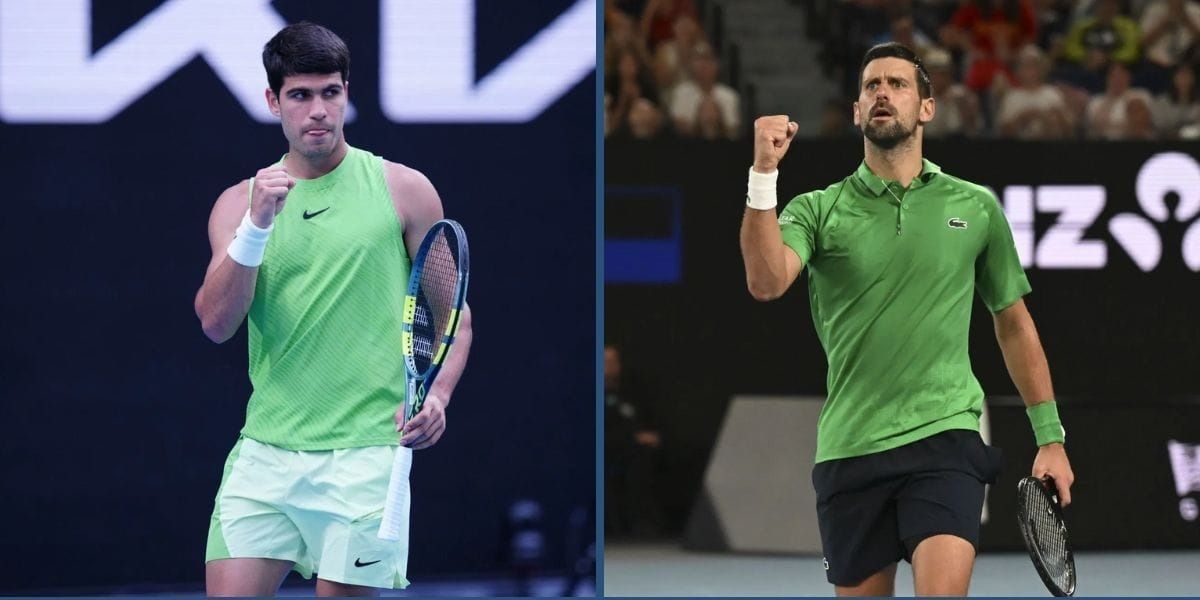 ​Australia Terbuka: Duel 2 Raksasa! Novak Djokovic vs Carlos Alcaraz Rebutan Takhta Sejarah