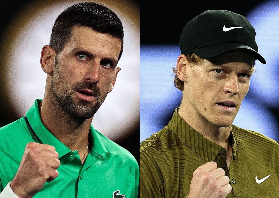 Australia Terbuka: Usung ​Balas Dendam! Novak Djokovic Tantang Jannik Sinner Tiket Puncak