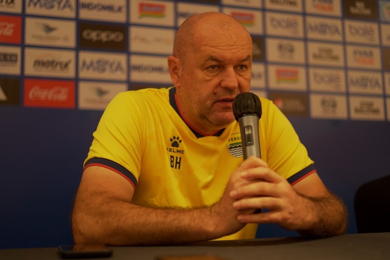 Persib vs Persita: Meski Timnya Menang, Bojan Hodak Akui Maung Bandung Kesulitan