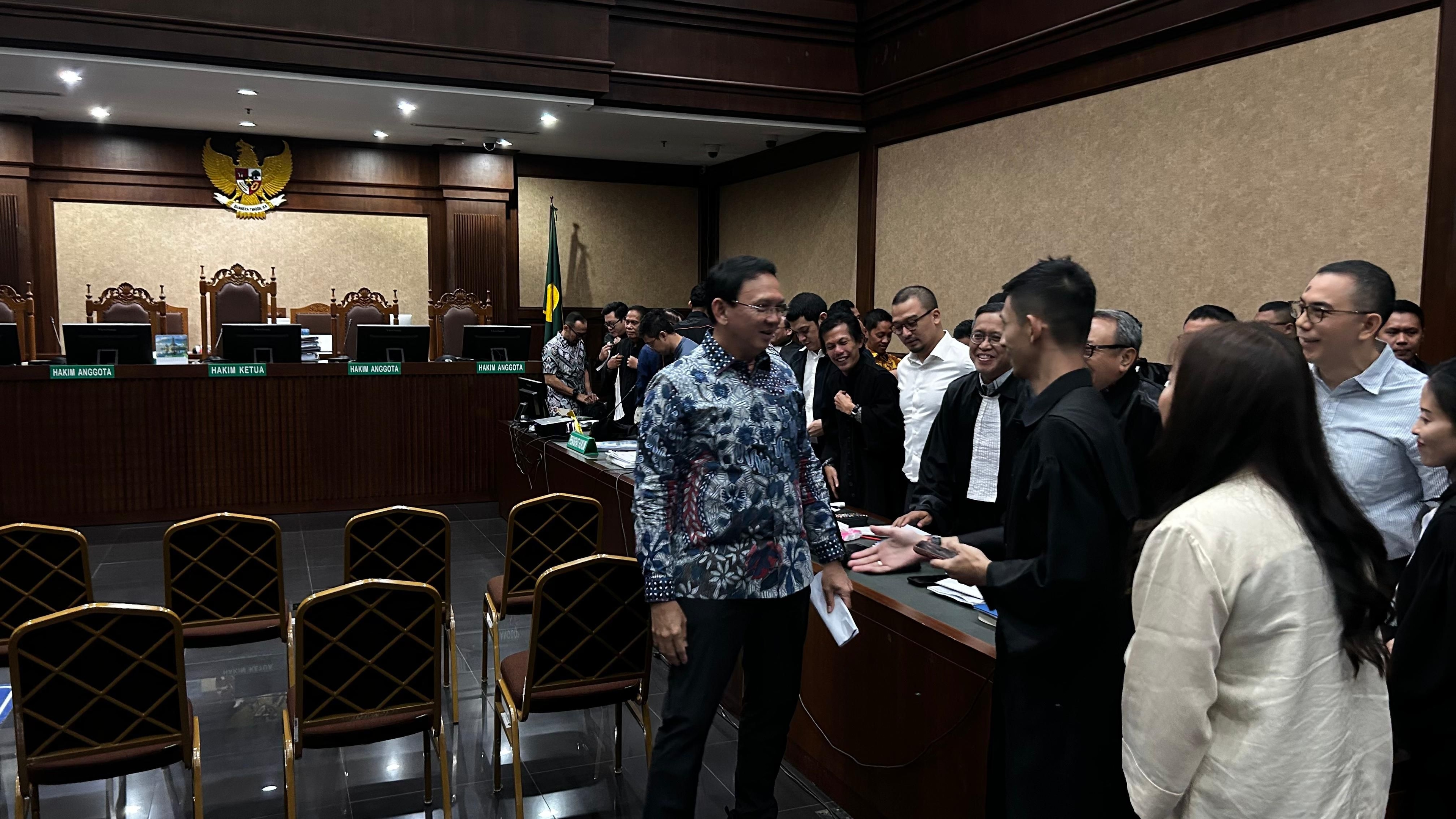 Bersaksi di Sidang Tipikor, Ahok Pastikan Nihil Laporan Penyimpangan Sewa Terminal BBM