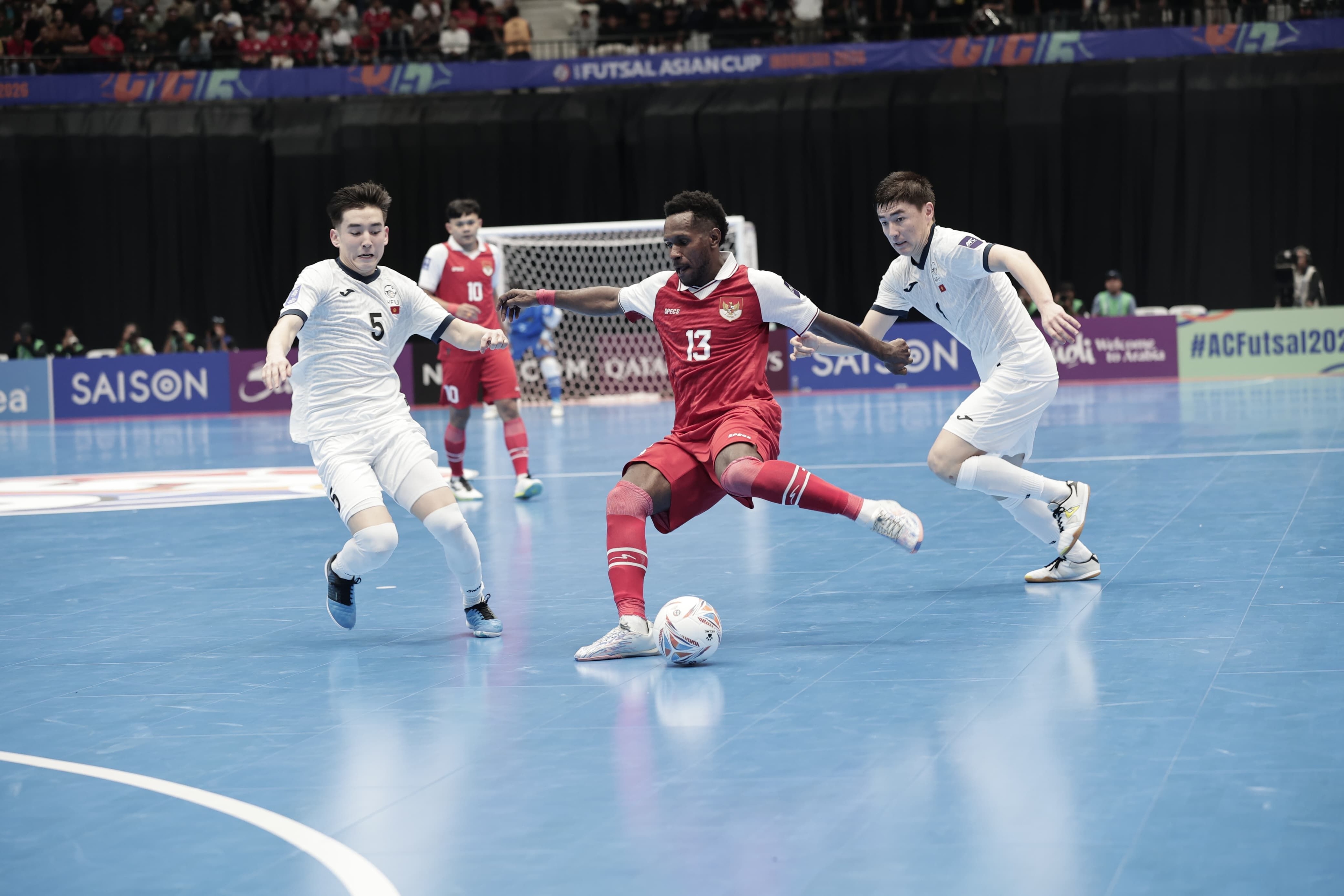 Piala Asia Futsal: Kalahkan Kirgizstan 5-3, Indonesia Segel Tiket 8 Besar 