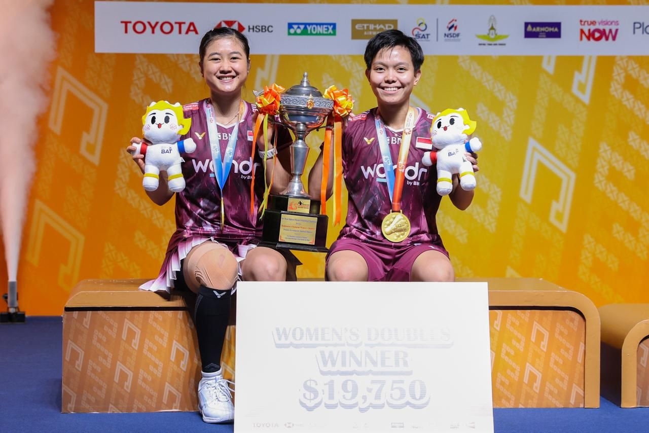 ​Tiwi/Fadia Raih Gelar Perdana, Segel Juara Ganda Putri Thailand Masters 2026