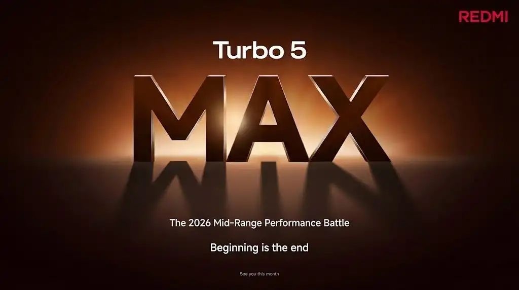 Redmi Turbo 5 Max Resmi Dirilis, Usung Baterai 9.000mAh dan Chipset Dimensity 9500s