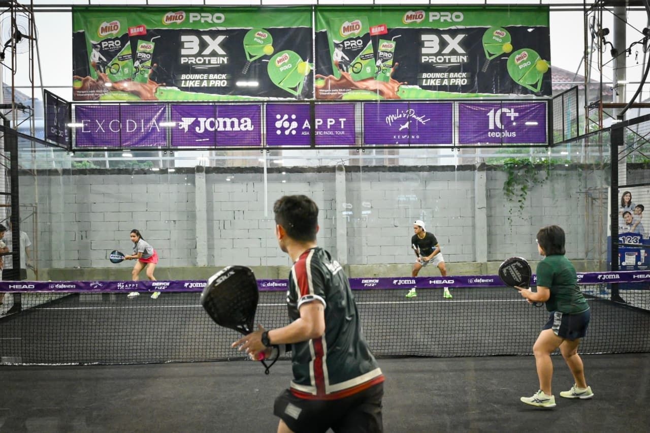 Dorong Gaya Hidup Aktif Generasi Muda, Nestle MILO Gelar MILO’s Padel League