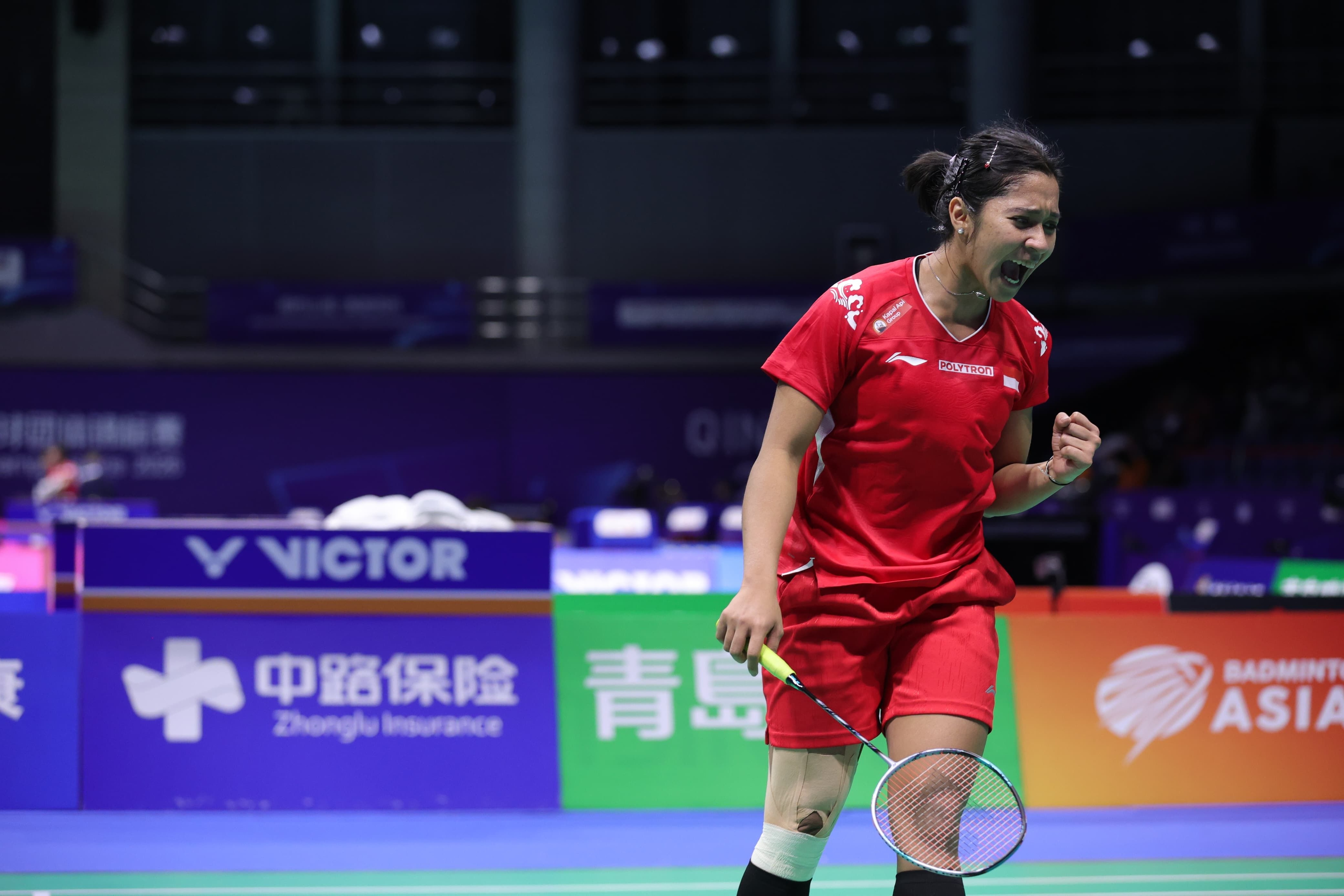 Kejuaraan Bulutangkis Beregu Asia: Ester Pastikan Tiket Semifinal, Indonesia Kalahkan Thailand 3-2