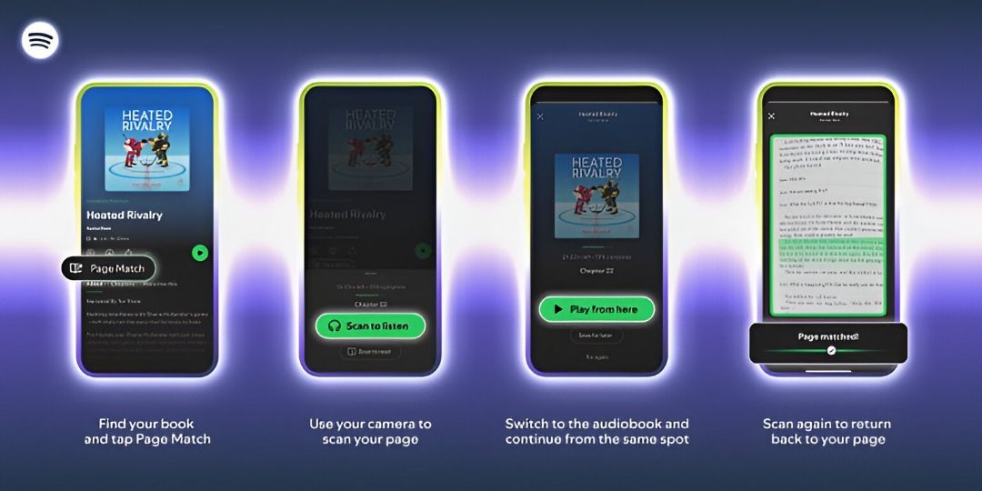 Spotify Luncurkan Page Match, Fitur Baru yang Menghubungkan Buku dan Audiobook