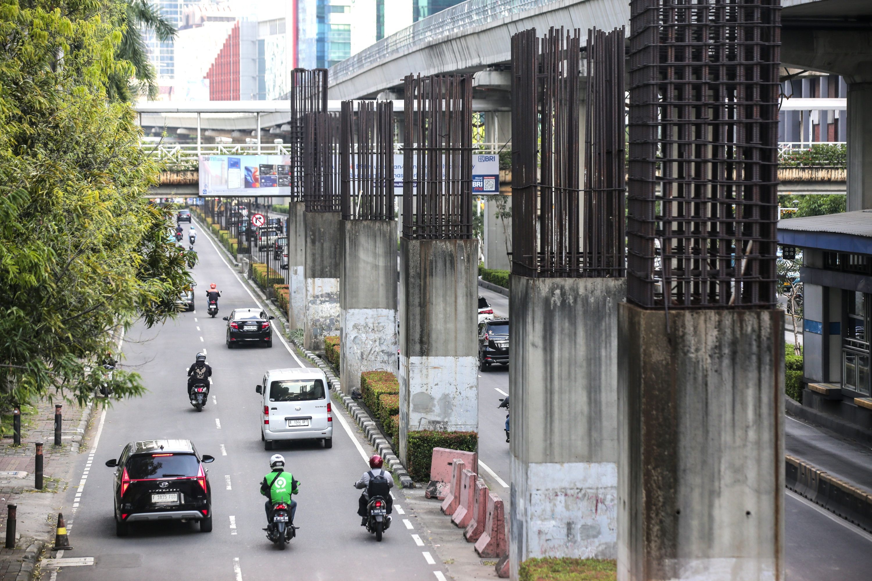 Pemprov Jakarta Siapkan Anggaran Rp100 Miliar untuk Bongkar Tiang Monorel Rasuna Said