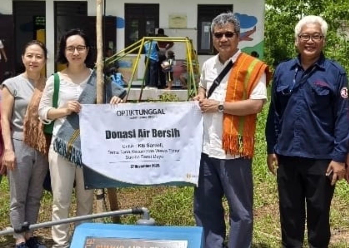Peduli NTT, PT Sangati Bangun Sumur Air Bersih di Kecamatan Wewa Timur