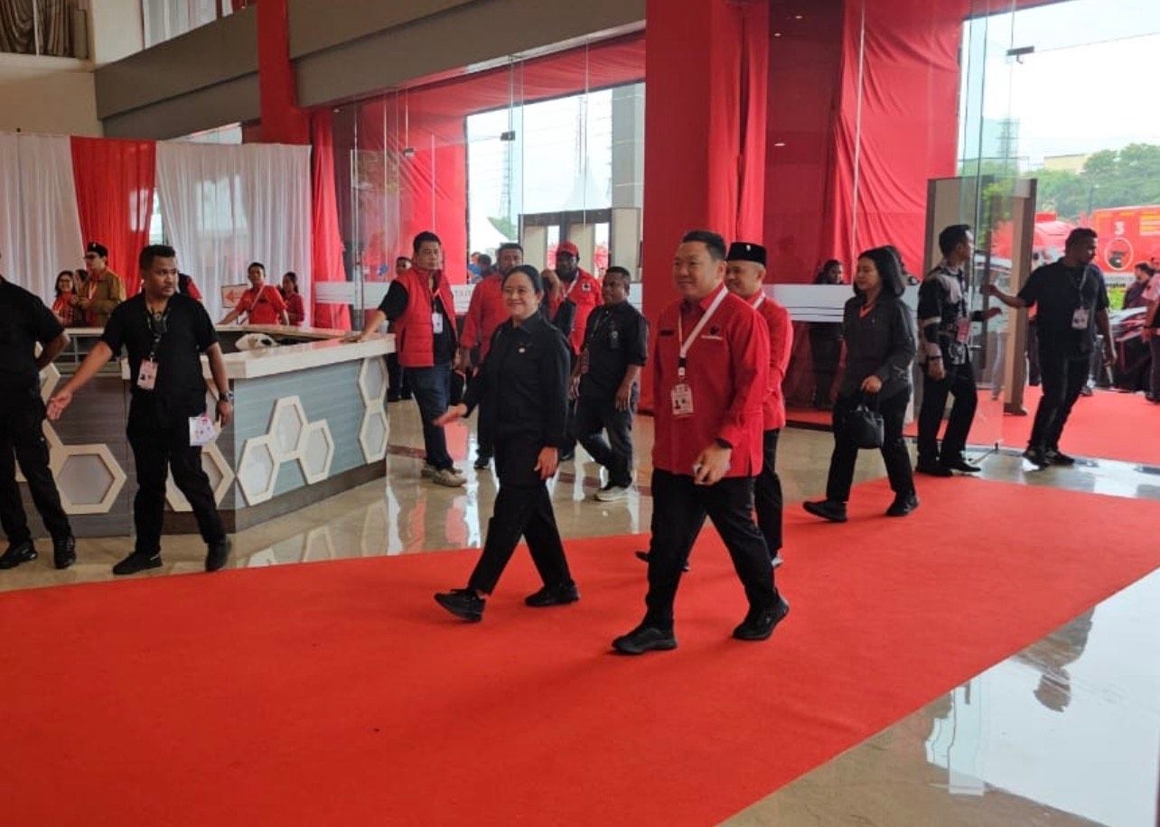 Puan Maharani Hadiri Hari Kedua Rakernas I PDIP di Ancol