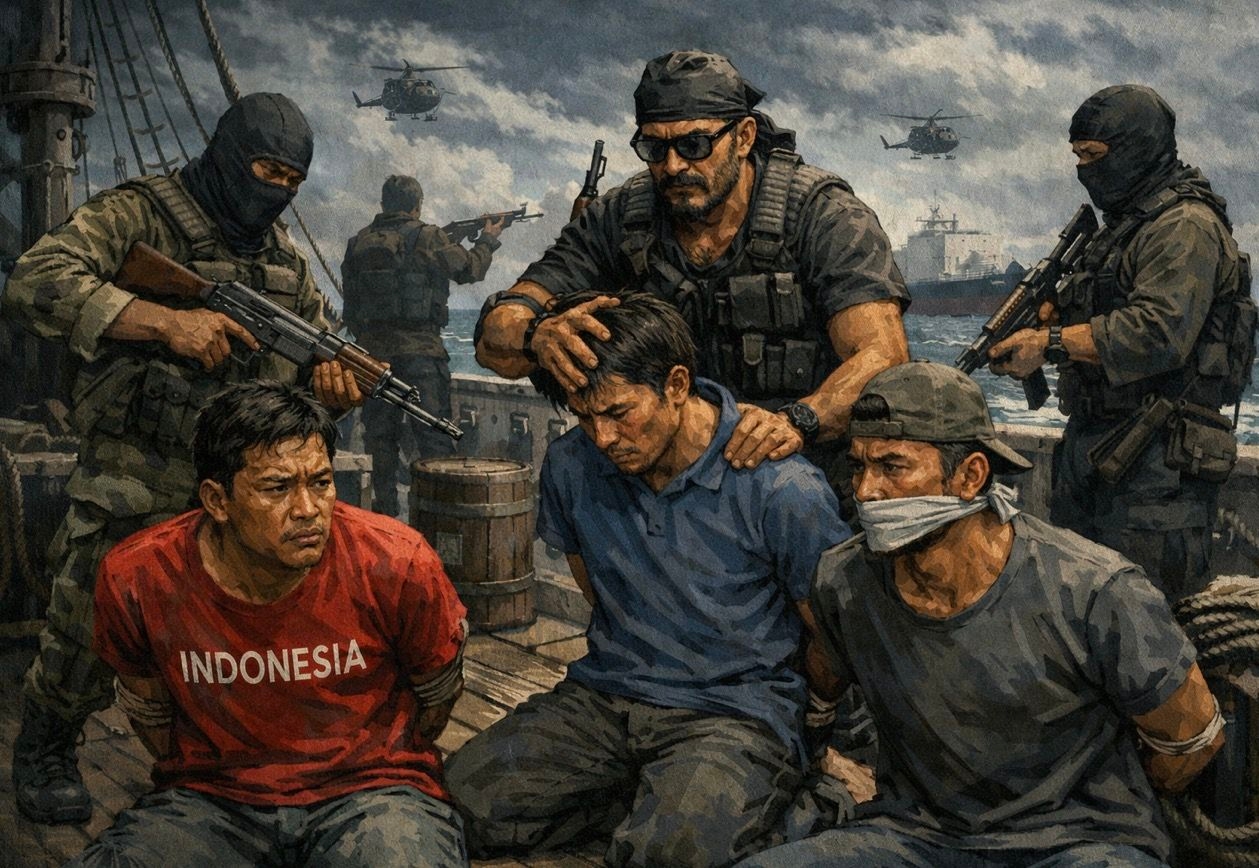 WNI Disandera Bajak Laut di Gabon, Pengamat: Pemerintah Perlu Perkuat Diplomasi Maritim