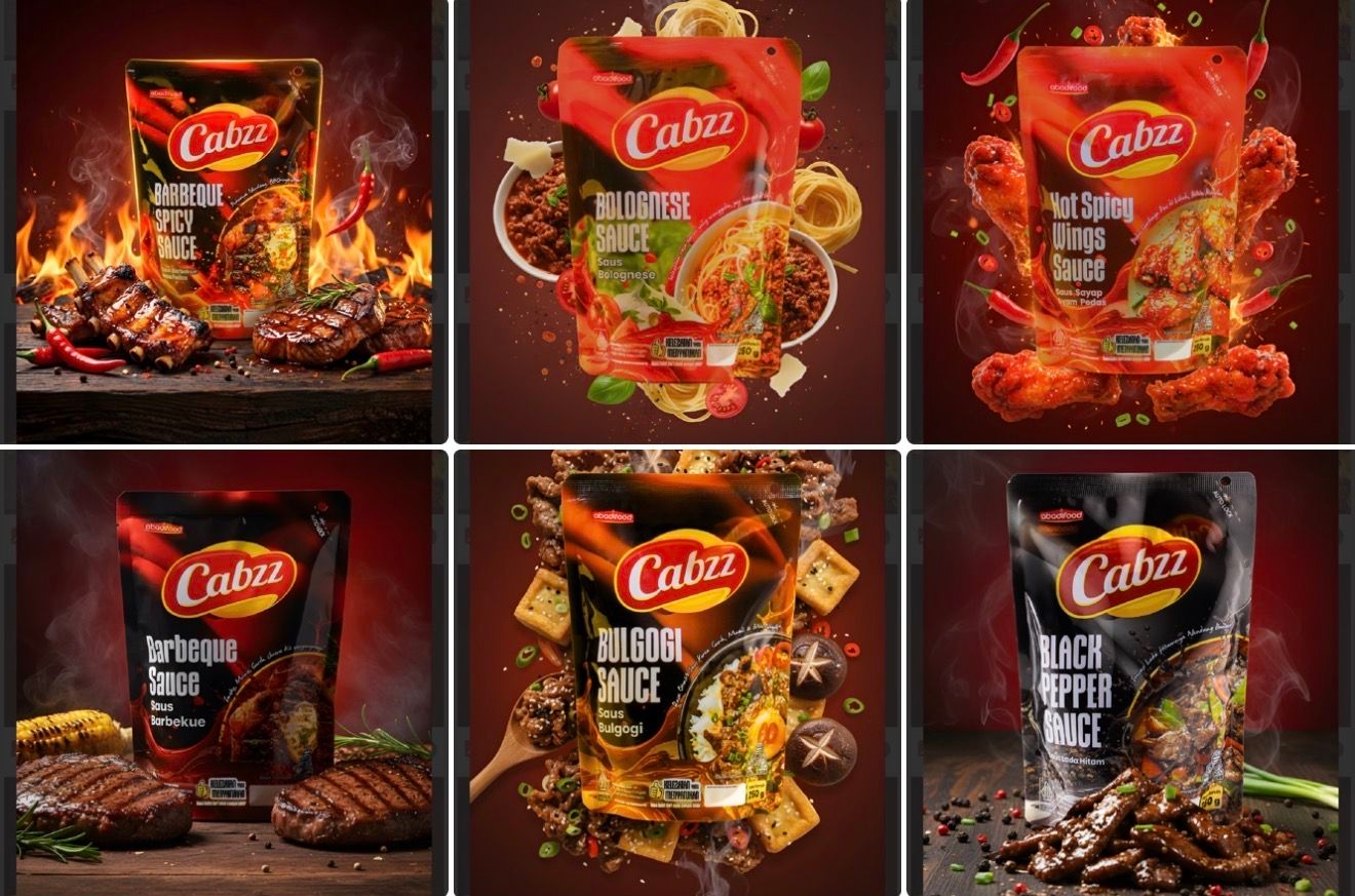 PT Berkah Abadi Pangan Luncurkan CABZZ, Saus Siap Pakai dengan Enam Varian Rasa