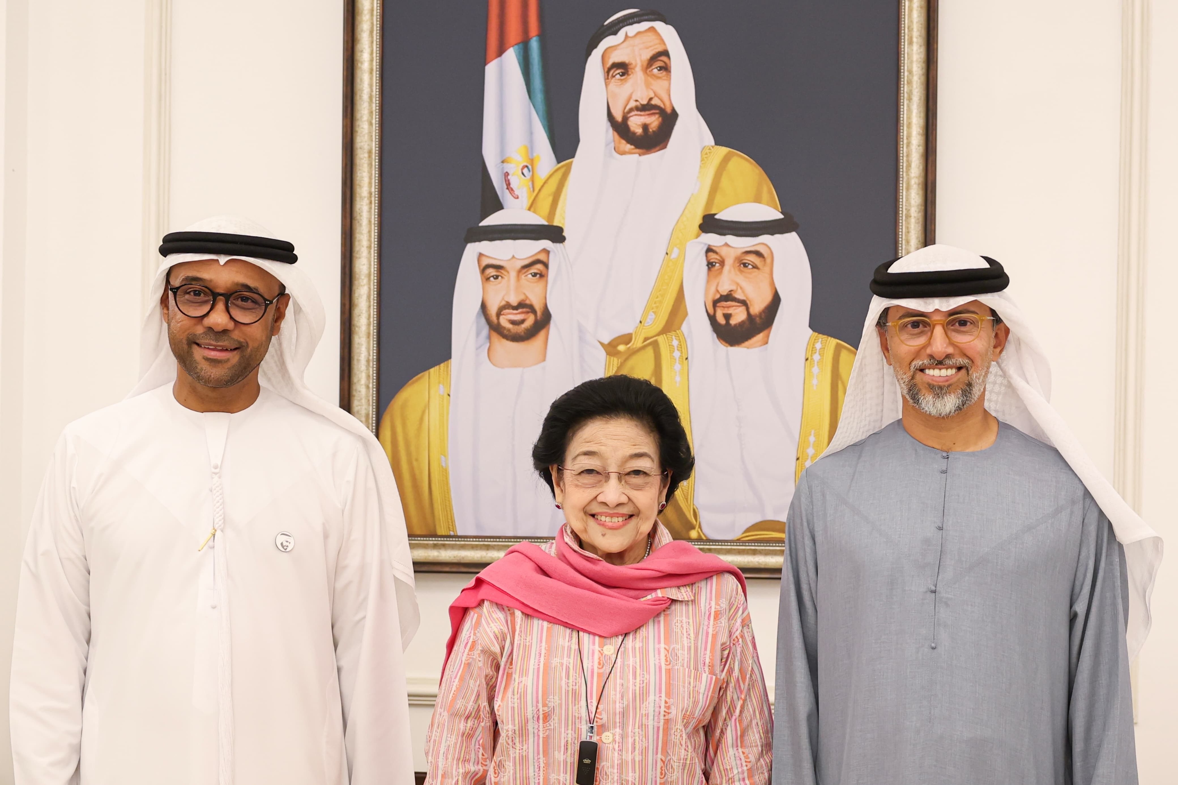 Megawati Temui Menteri Energi UEA di Abu Dhabi, Perkuat Diplomasi Kemanusiaan