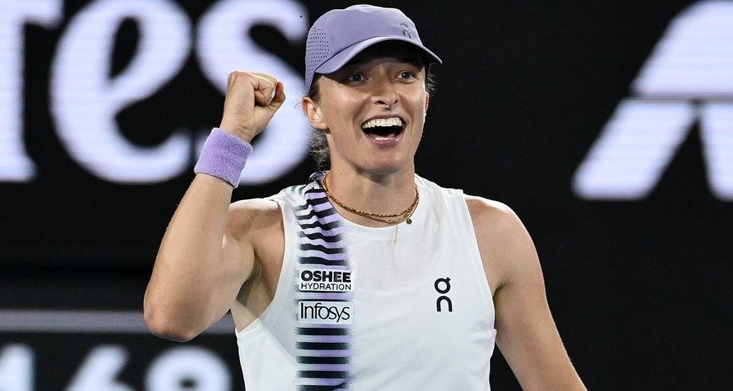 Australia Terbuka: Iga Swiatek Depak Anna Kalinskaya, Siap Hadapi Harapan Terakhir Tuan Rumah