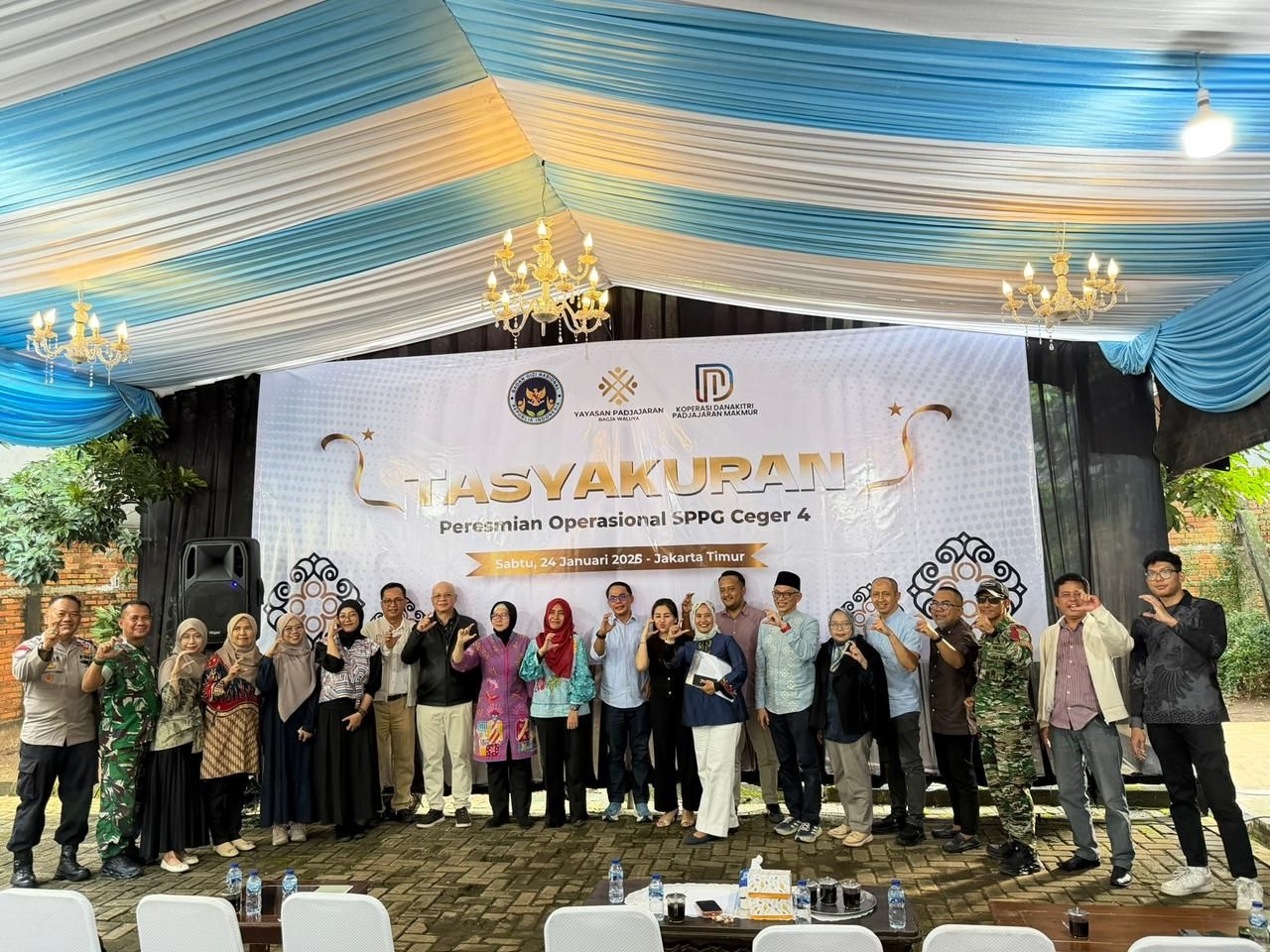 Dukung MBG, Alumni Universitas Padjadjaran Resmikan Dapur SPPG BGN Ceger 4 di Jakarta Timur 