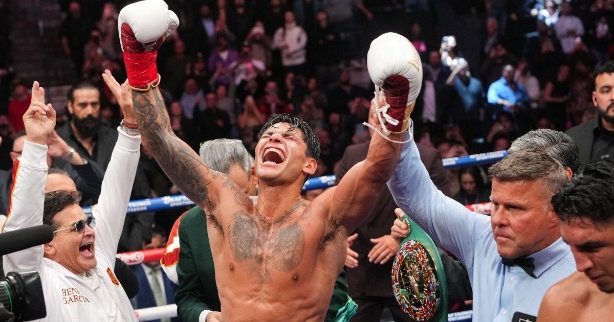 Ryan Garcia Belum Habis! Rebut Sabuk Welter WBC Setelah Dominan Kalahkan Mario Barrios