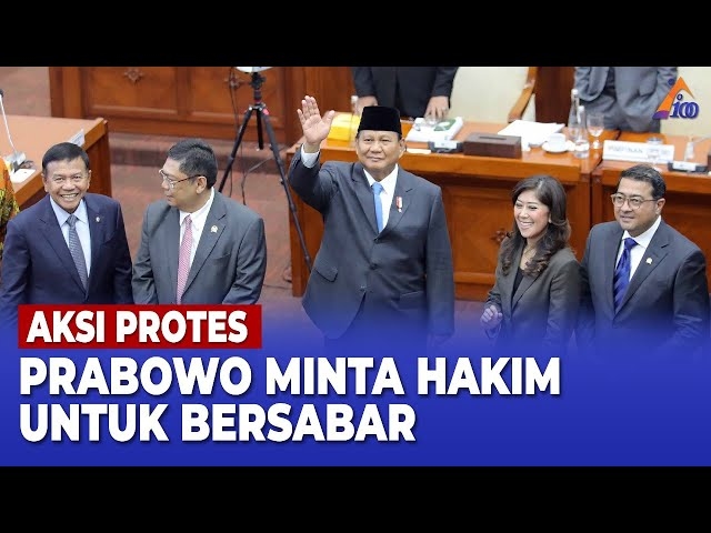 Dengarkan Keluhan Hakim, Prabowo Janjikan Hal Ini