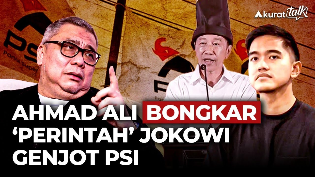 AKURAT TALK: JOKOWI MATI-MATIAN, PRABOWO-GIBRAN DUA PERIODE