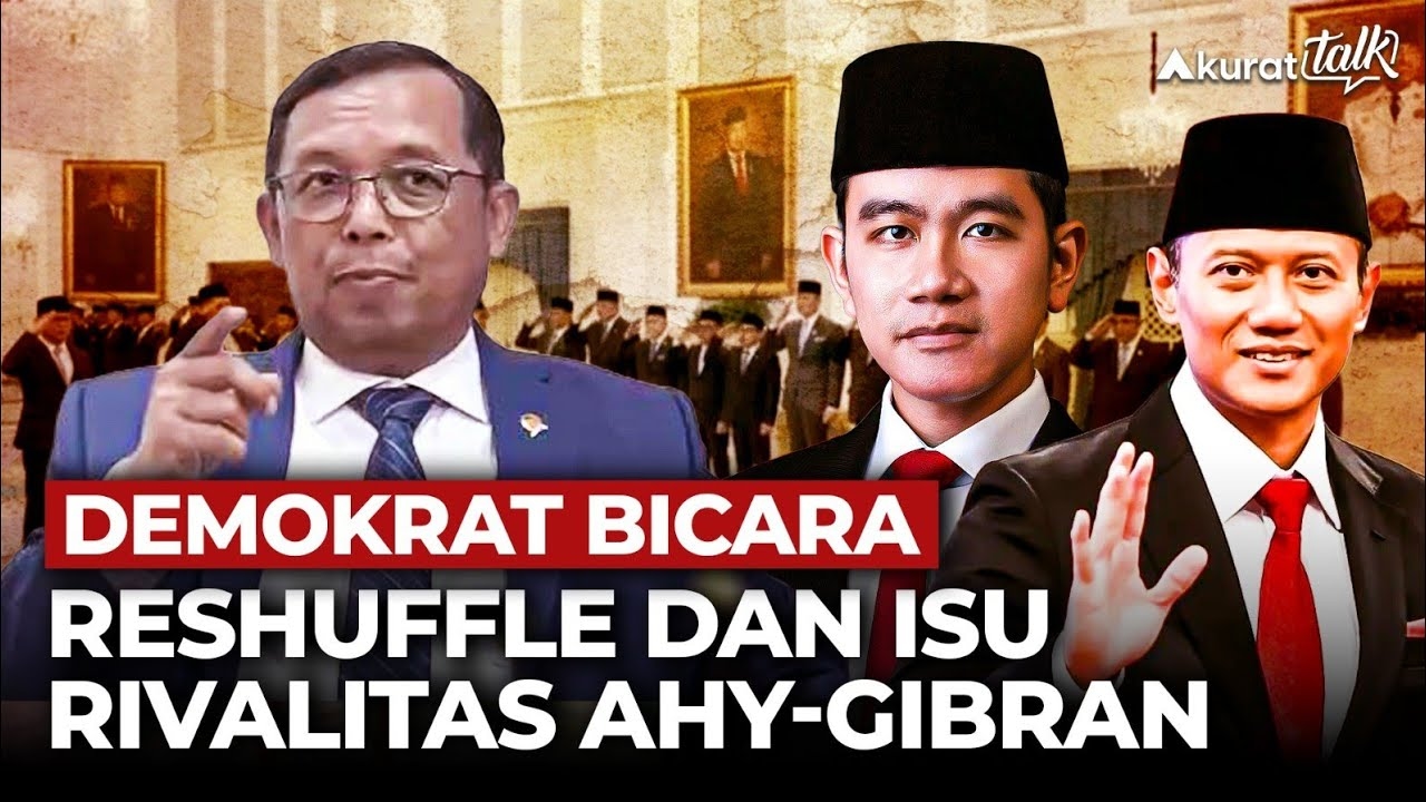 AKURAT TALK: SEKJEN DEMOKRAT: AHY SANGAT PATUH KEPADA PRESIDEN PRABOWO