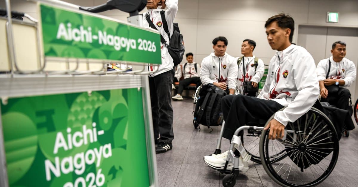 Asian Para Games: Selamat Mendarat di Nagoya, Kontingen Indonesia Siap Tempur 