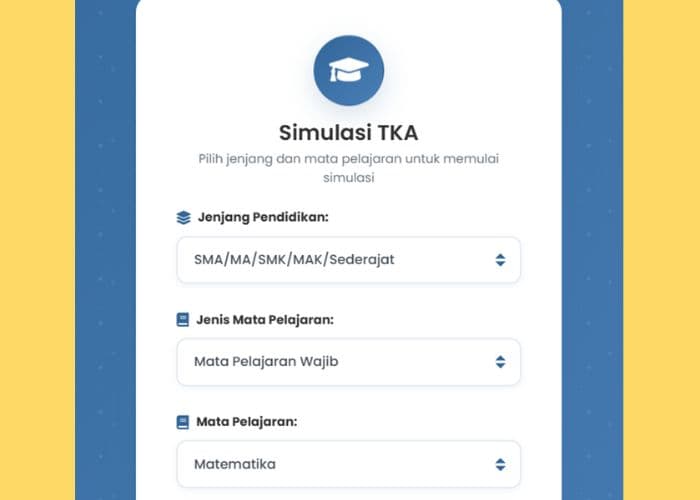 Link Simulasi TKA SD-SMP 2026: Persiapan Ujian Online Jadi Lebih Mudah