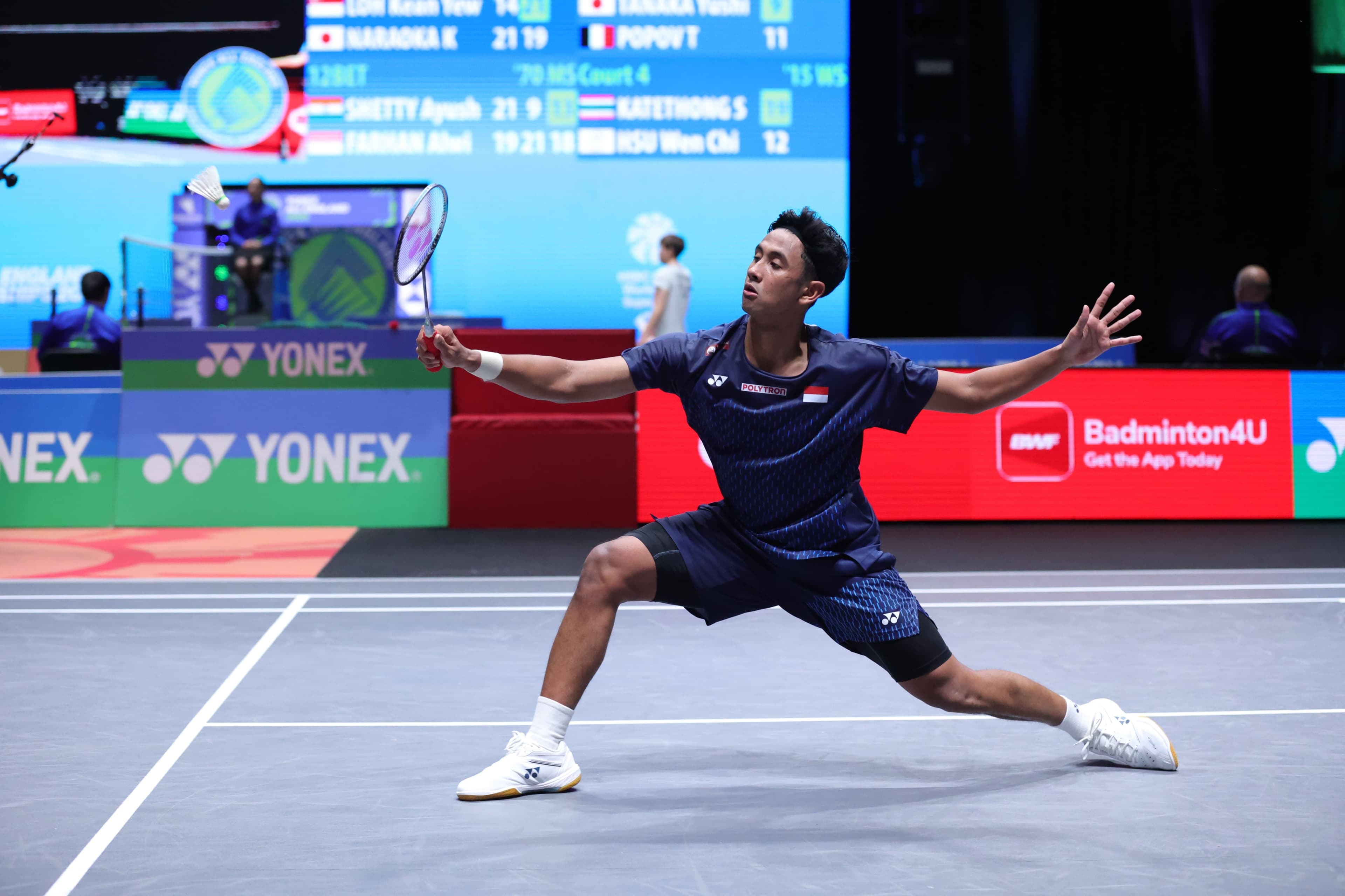 All England: ​Debut Manis Sang Juara Dunia Junior, Alwi Farhan Comeback Dramatis Amankan 16 Besar