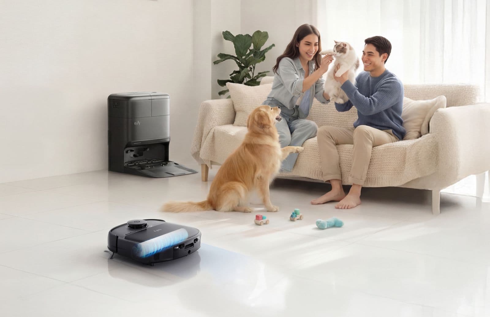 eufy Perkenalkan Robot Vacuum Omni C28 untuk Pembersihan Rumah Otomatis