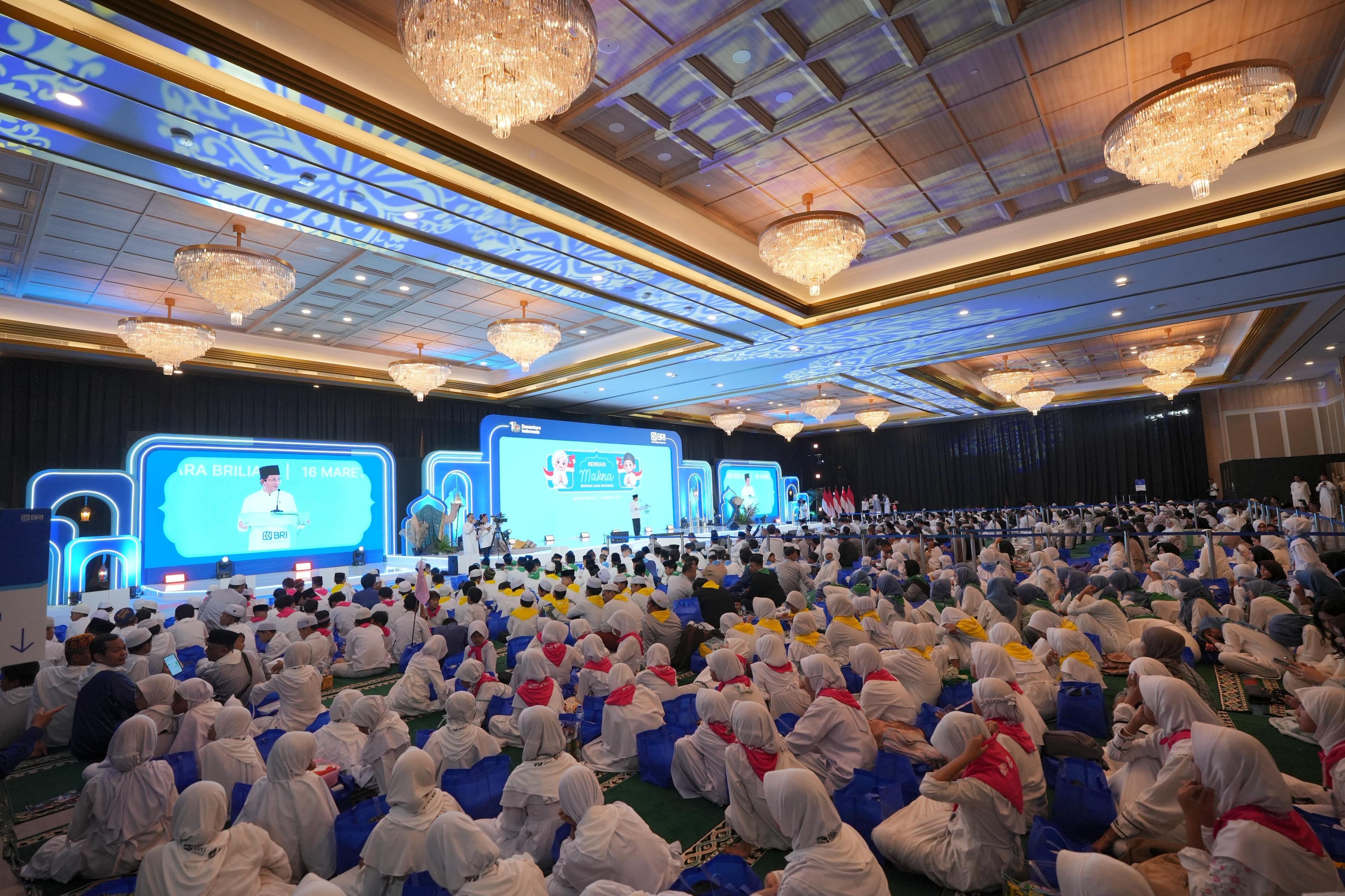 BRI Gelar Kegiatan Santunan bagi 8.500 Anak Yatim Indonesia