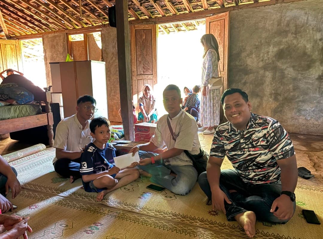 Pasbata Beri Bantuan dan Dukungan untuk Bocah di Gunungkidul yang Putus Sekolah demi Rawat Orang Tua