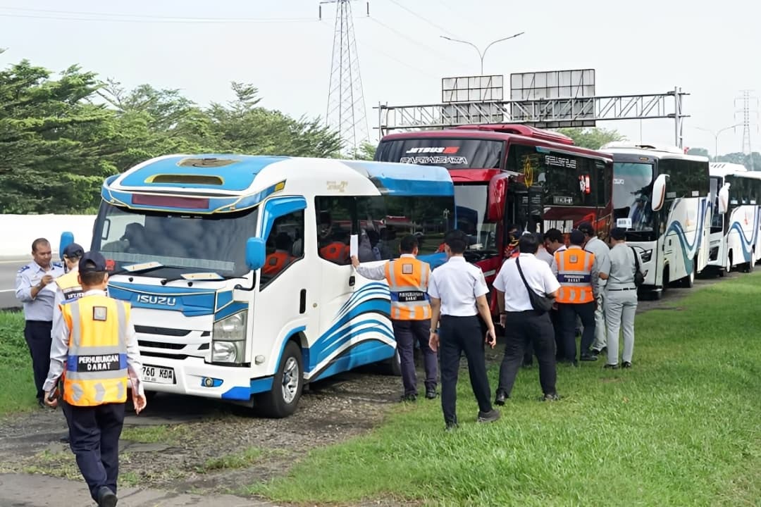 Angkutan Lebaran 2026, Kemenhub Ramp Check 60 Ribu Bus