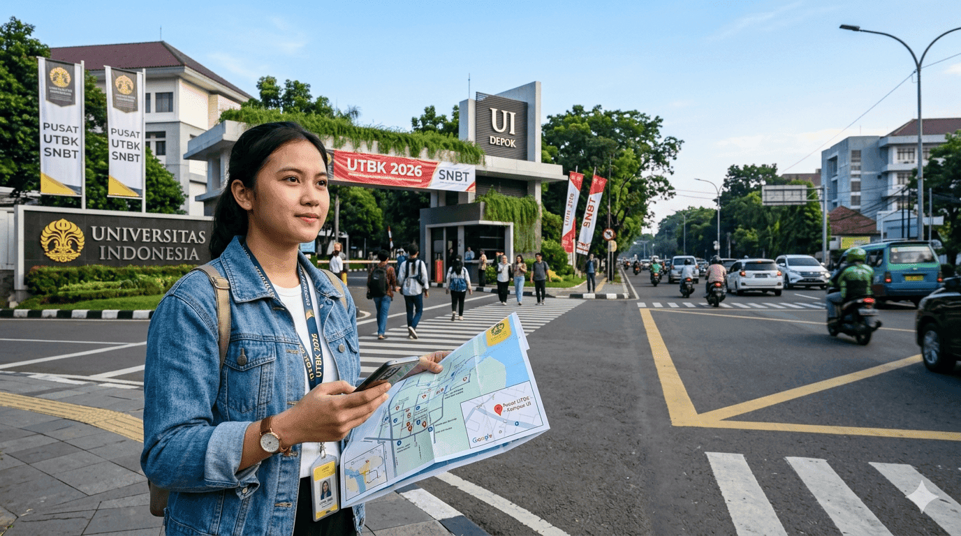 Daftar Pusat UTBK 2026 Lengkap: 74 Lokasi Resmi, Cek yang Terdekat dari Rumahmu