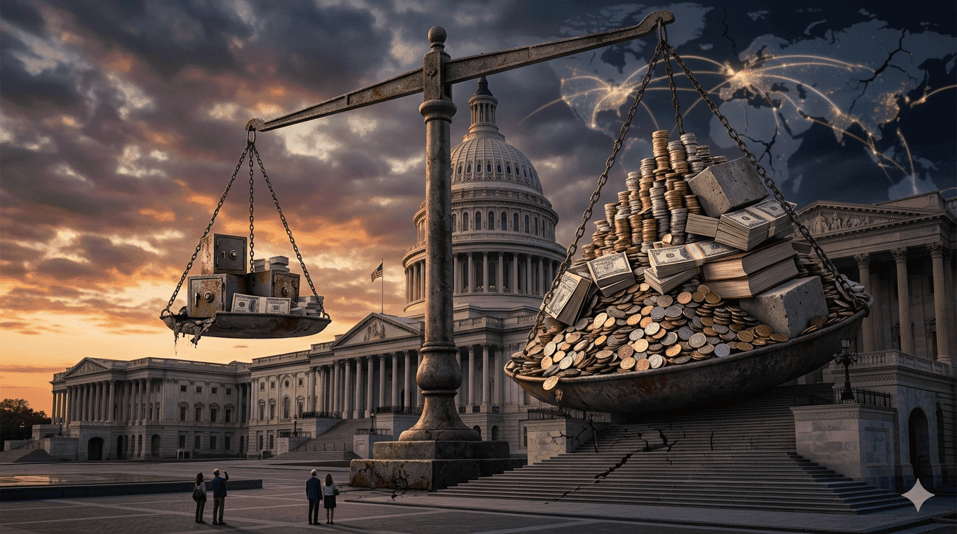 Utang dan Beban Jangka Panjang Amerika Serikat Tembus Rp2.000.000 Triliun, Benarkah Tidak Mampu Bayar?