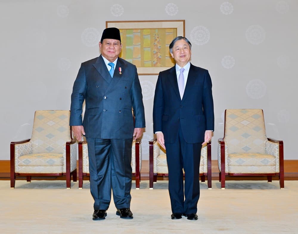 Bahas Isu-isu Strategis, Presiden Prabowo Bersama Kaisar Naruhito Pererat Persahabatan Indonesia dan Jepang