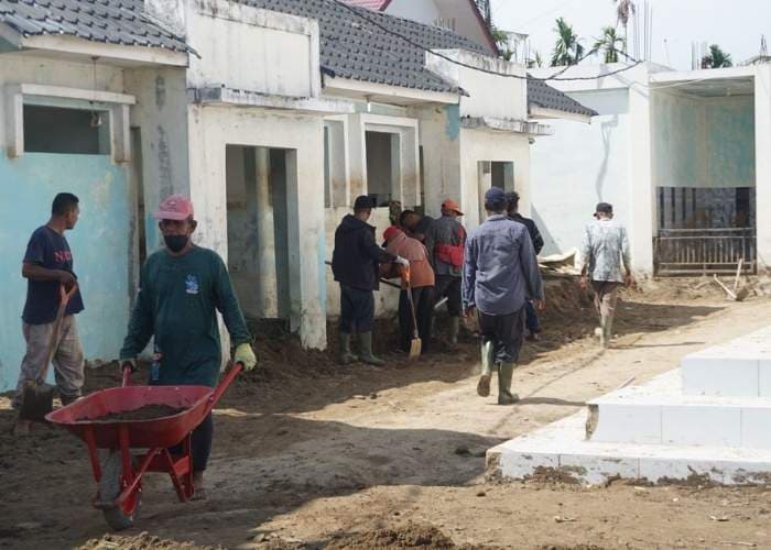 Gotong Royong Warga Mereudu dan Pemerintah Percepat Pemulihan Pascabencana di Pidie Jaya