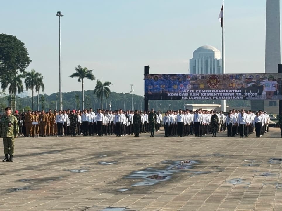 Kemhan: 2.019 Komcad ASN Akan Ikuti Pelatihan Dasar Kemiliteran pada 22 April 2026