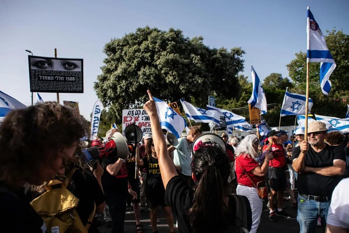 Ribuan Warga Israel Demo Tuntut Hentikan Perang dengan Iran!