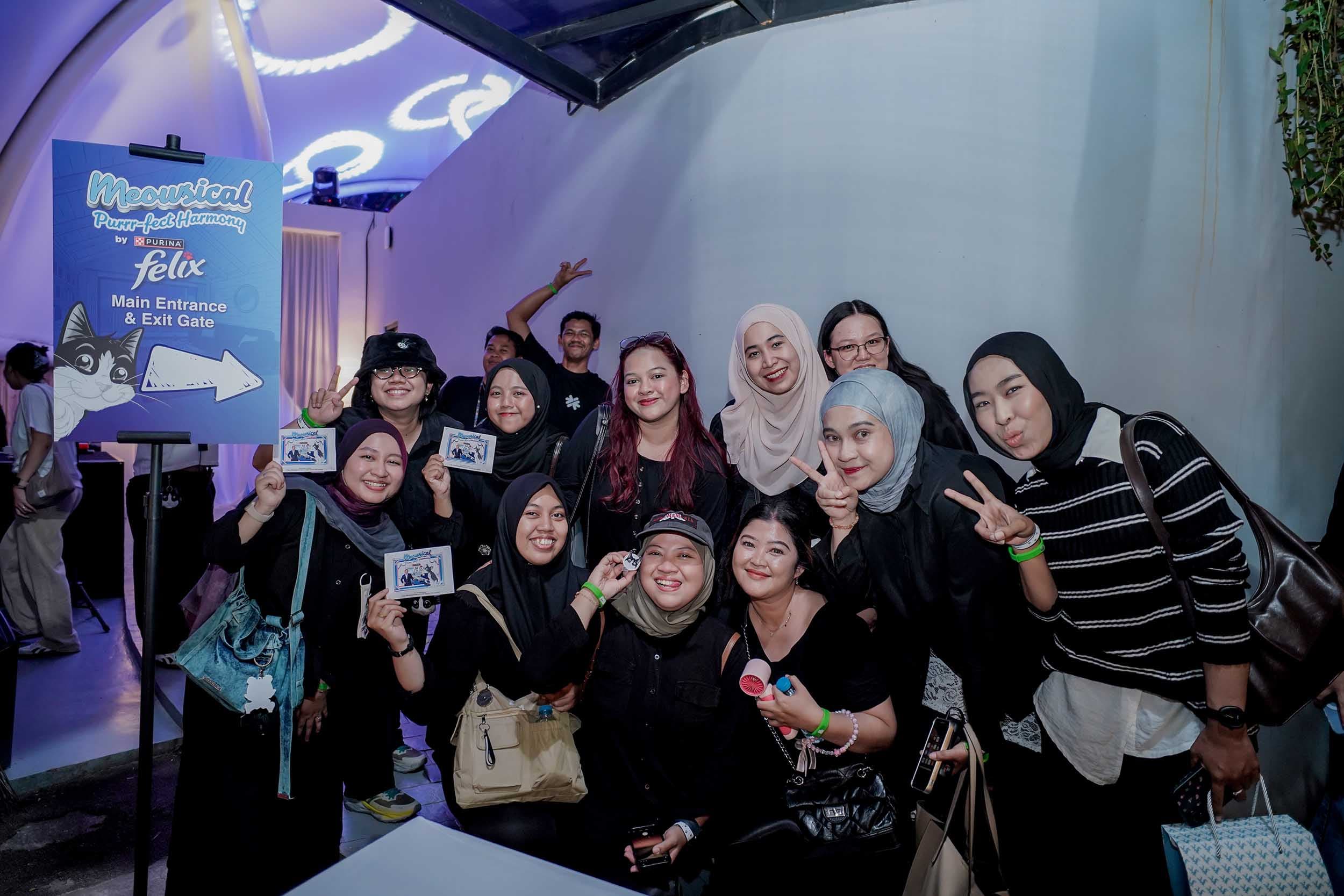 Para pengunjung Pet Owners Independence Day digelar pada Sabtu, 18 April 2026 di Habitat Park, SCBD, Jakarta