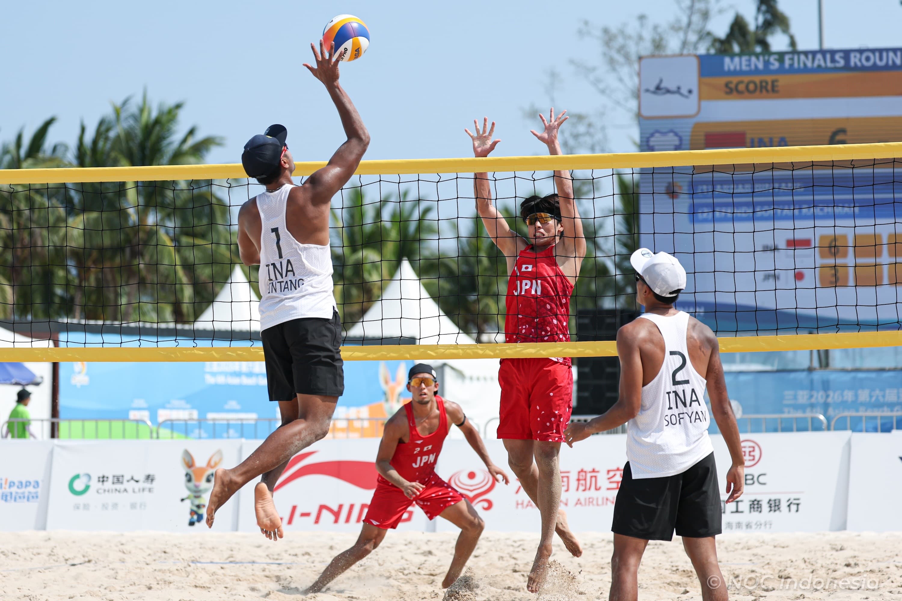 Asian Beach Games 2026: Bungkam Jepang, Bintang/Sofyan Segel Tiket Perempat Final
