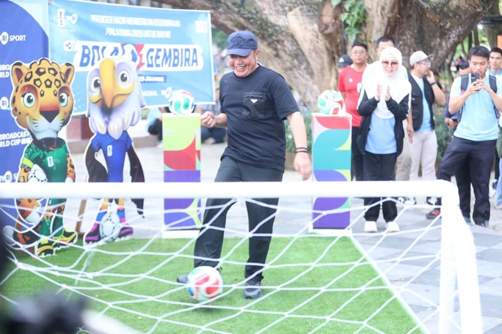 Gubernur Herman Deru Ajak Warga Aktif Berolahraga dan Meriahkan Piala Dunia 2026
