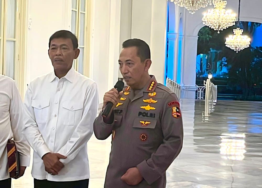 Kapolri Komitmen Menindaklanjuti Rekomendasi Komisi Percepatan Reformasi Polri