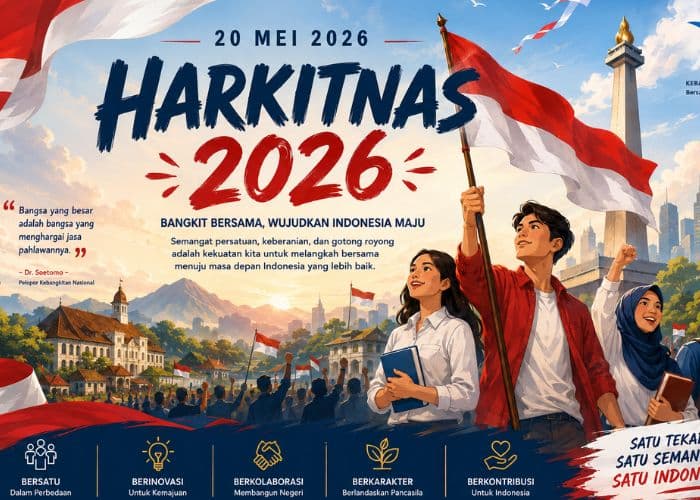 Filosofi Logo Harkitnas 2026 ke-118: Makna dan Link Download Resmi